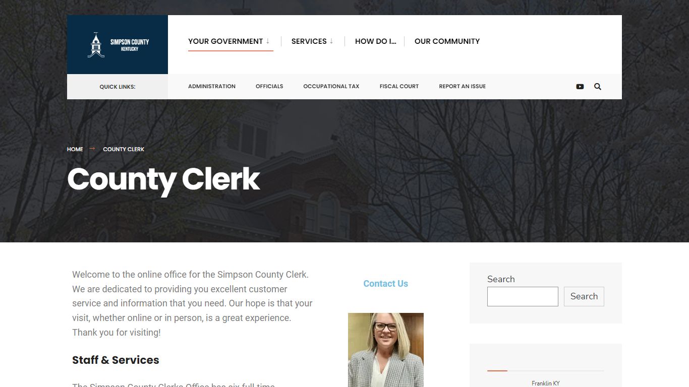 County Clerk - Simpson County Kentucky